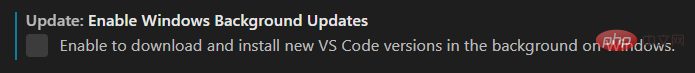 浅析VSCode怎么关闭自动更新