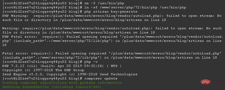 如何解决laravel key报错问题