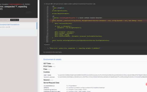 laravel5.5和laravel-admin的安装步骤介绍