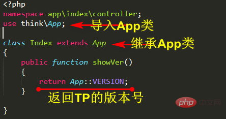 thinkphp怎么看版本号