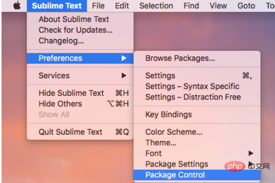 关于 Sublime text3 for Mac 中文设置的方法