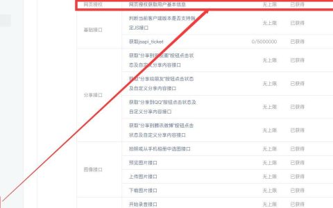TP之移动端微信授权登录