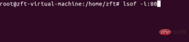 linux怎么看某个端口是否打开