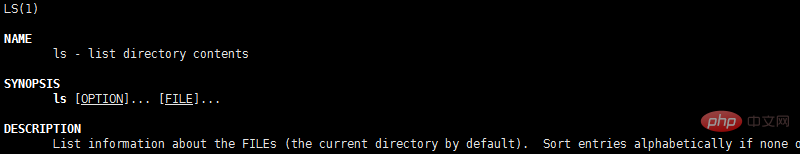 Linux怎么查看命令详细使用参数和选项