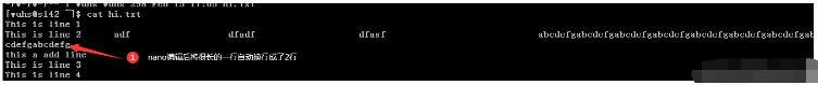 Linux nano命令如何使用