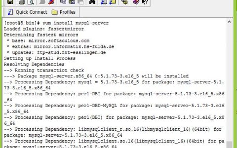 在CentOS VPS上怎么通过SSH安装MySQL