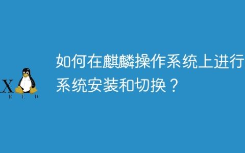 如何在麒麟操作系统上进行双系统安装和切换？