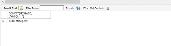 使用 MySQL Workbench 创建存储过程?