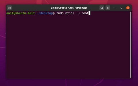 在 Linux 上安装 MySQL