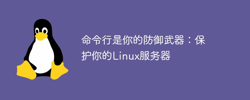 命令行是你的防御武器:保护你的linux服务器