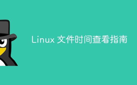 指导如何查看 Linux 文件的时间