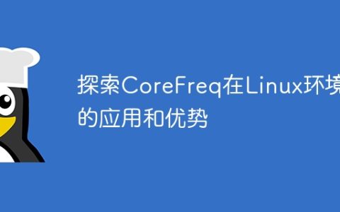 在Linux系统下应用和优