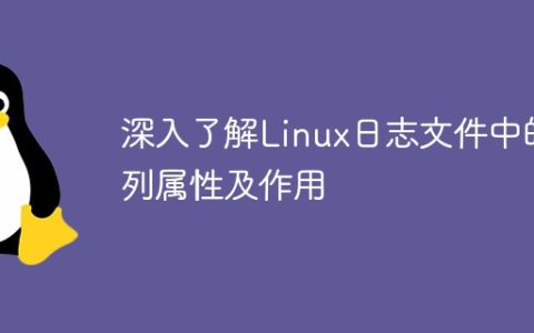 Linux日志文件中列属性的详细解析