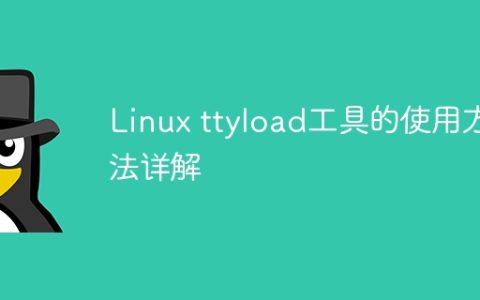 深入探讨Linux ttyload工具的操作指南