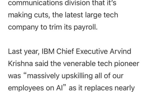 拥抱 AI 裁员 8000！百年巨头 IBM 的“广进计划”开始了