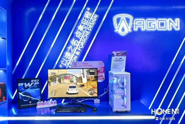 极尽奢华 AGON PD49 保时捷设计联名显示器亮相 AWE2024