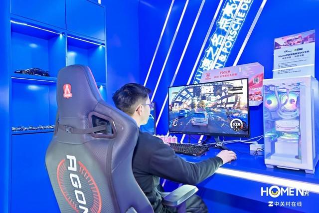 极尽奢华 AGON PD49 保时捷设计联名显示器亮相 AWE2024