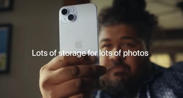 苹果称 128GB 的 iPhone 15 空间依然充裕 因为有云存储