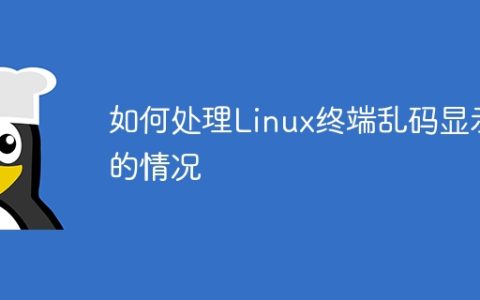 如何处理Linux终端乱码显示的情况