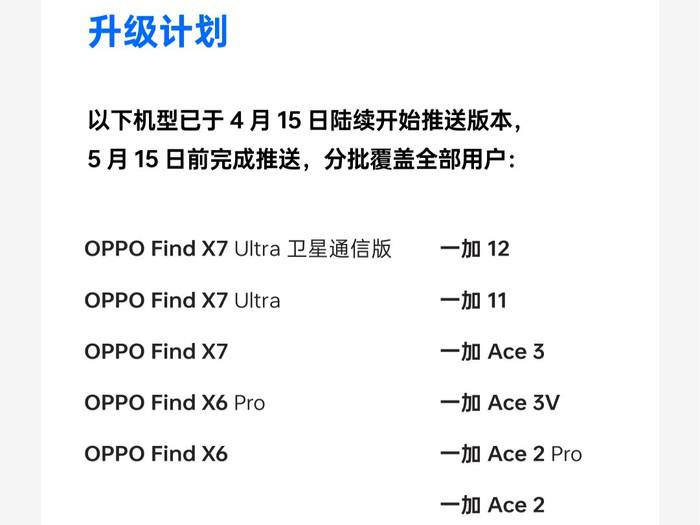 持续打磨流畅度,ColorOS 新版本加入丰富动效,首批机型开启推送