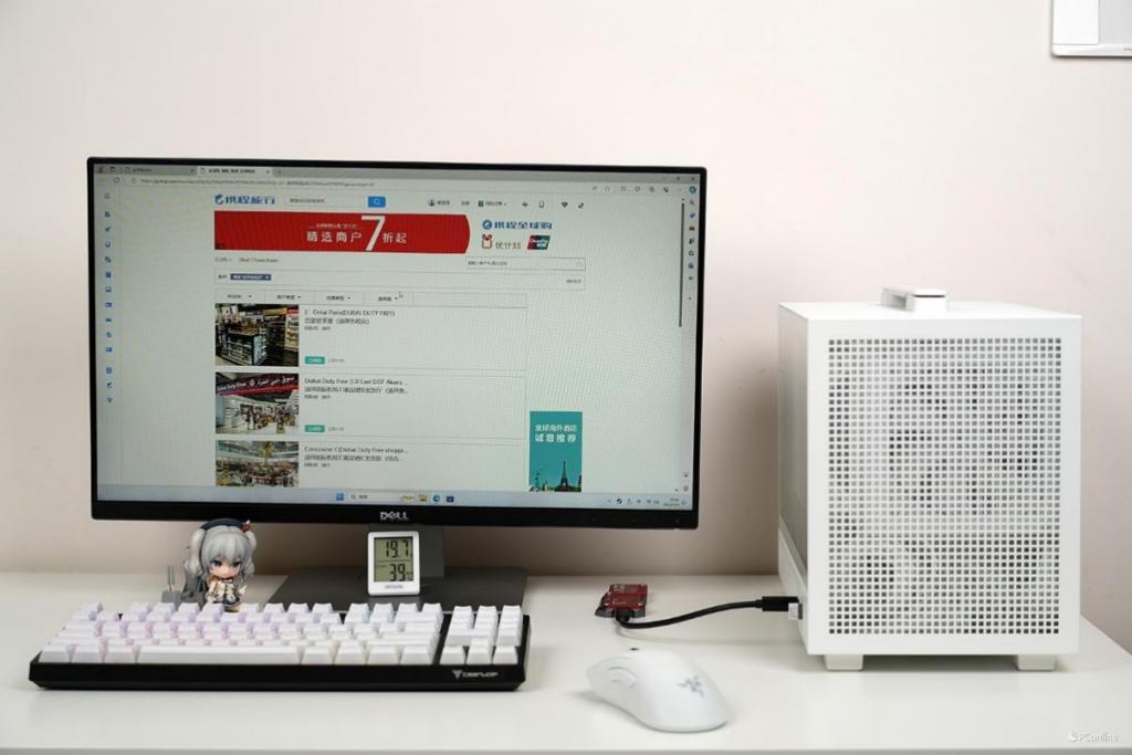 纯白便携 ITX 机箱 九州风神 CH160 试装体验