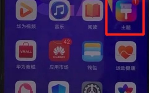 华为nova5中更换主题的操作教程