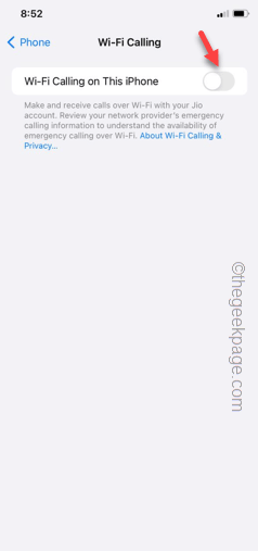 WiFi通话在iPhone上不起作用:修复