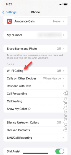 WiFi通话在iPhone上不起作用:修复