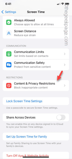 屏幕时间在iPhone中不起作用:修复