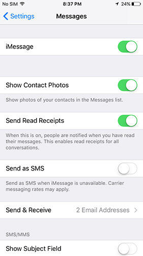 iPhone文本消息乱序错误如何解决？