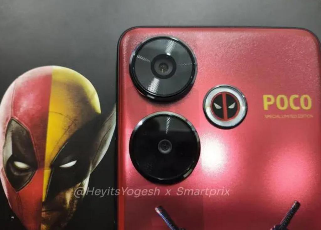 poco f6(redmi turbo3)联名《死侍与金刚狼》电影手机曝光