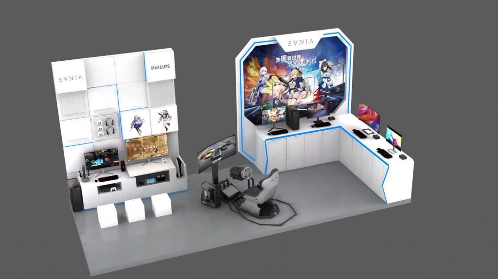 ChinaJoy2024 奔现异世界 Evnia 49 英寸巨幕登场