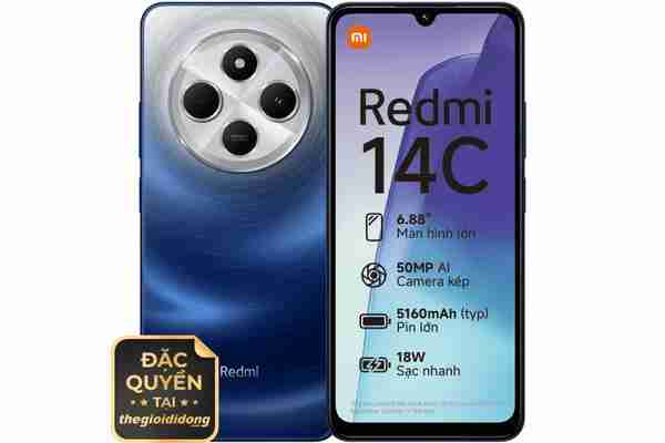  小米百元机 redmi 14c 设计规格曝光 将于 8 月 31 日发布 