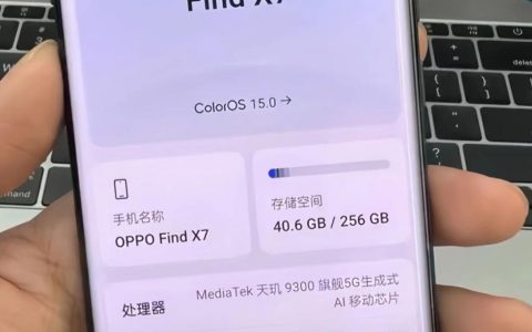 ColorOS15 界面曝光 关于本机这里大变