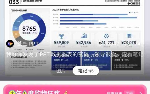 在小红书上卖年终总结模版，赚了200w+