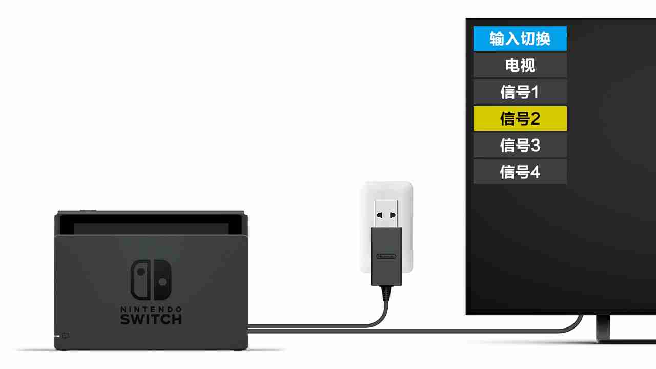 任天堂switch如何连接电视方法 ns底座电视使用教程