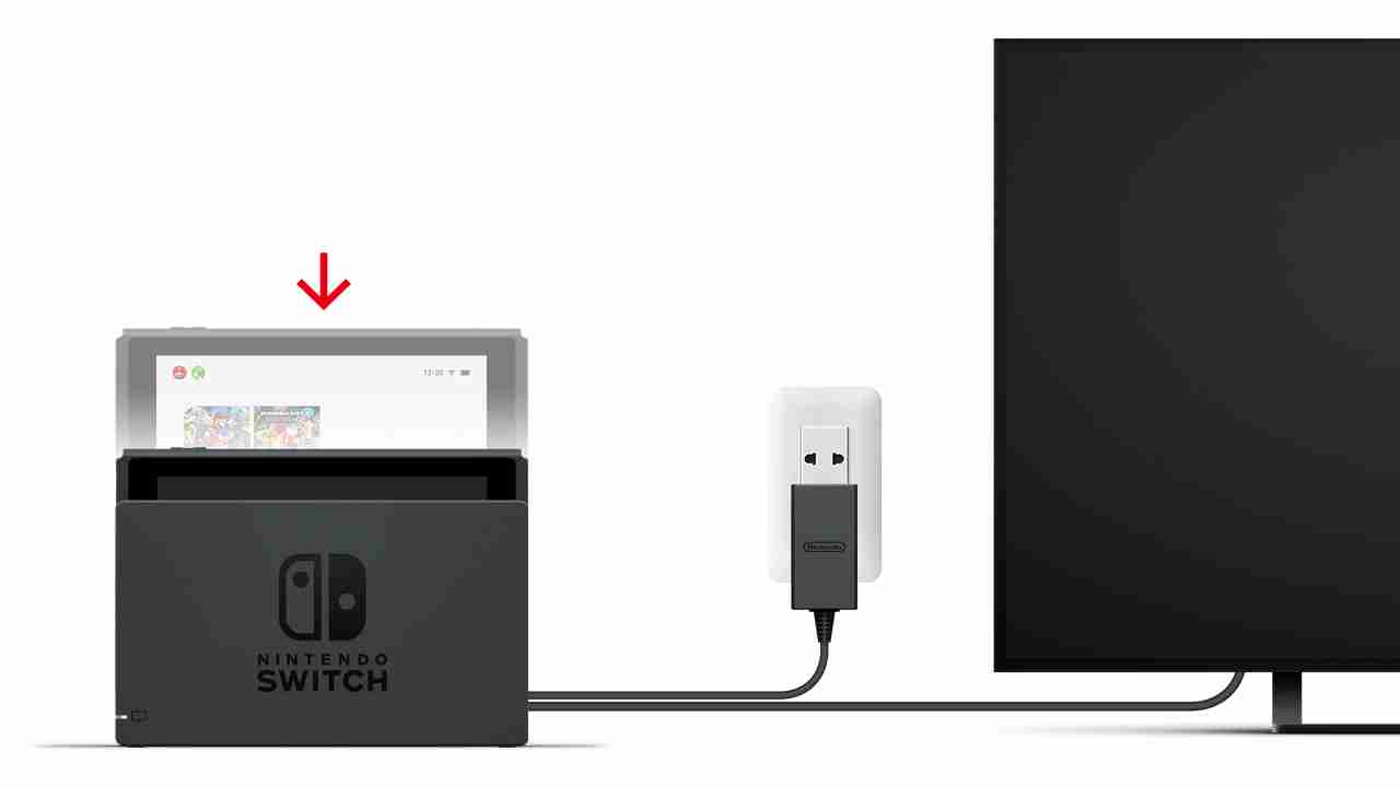 任天堂switch如何连接电视方法 ns底座电视使用教程