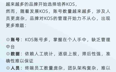 如何动员员工，让KOS成为加速品牌增长的新动力？