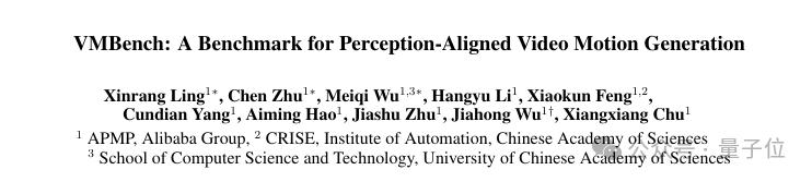 AI 视频是否符合物理规律,量化基准来了,实现人类感知对齐