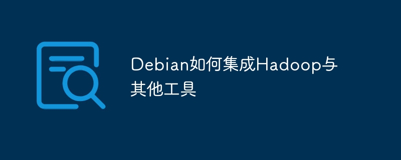 debian如何集成hadoop与其他工具