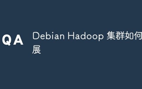Debian Hadoop 集群如何扩展