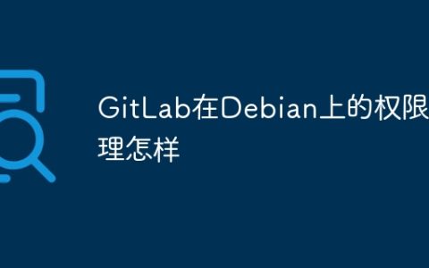 GitLab在Debian上的权限管理怎样