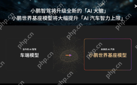 小鹏汽车启动720亿参数自驾基模研发 初步验证自动驾驶规模法则