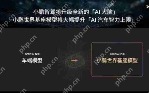 小鹏辟谣智驾将重回有图方案：刚分享完基座模型大路线