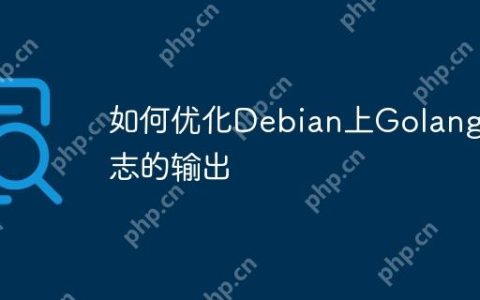 如何优化Debian上Golang日志的输出
