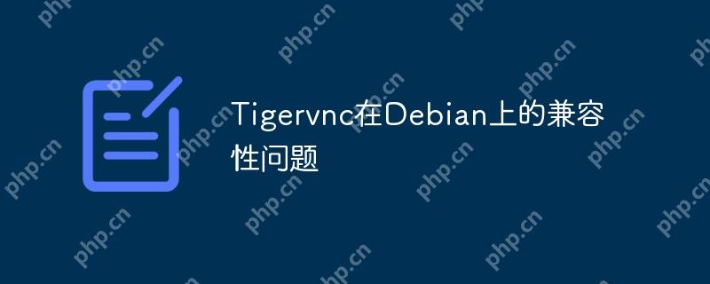 Tigervnc在Debian上的兼容性问题