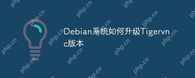 Debian系统如何升级Tigervnc版本