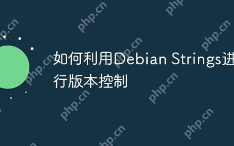 如何利用Debian Strings进行版本控制