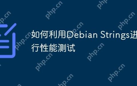 如何利用Debian Strings进行性能测试