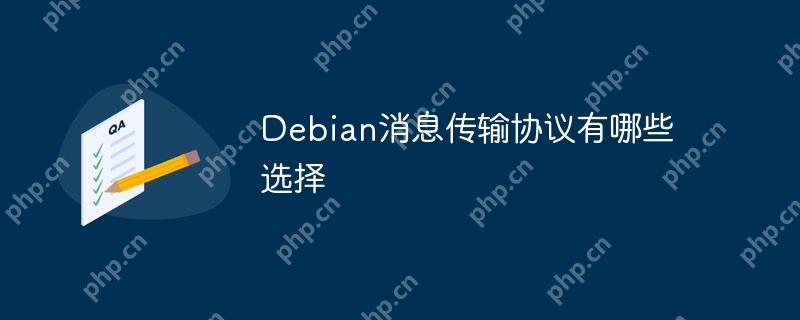 Debian消息传输协议有哪些选择